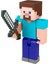 Minecraft Aksesuarlı Figürler HFC27 Steve Lisanslı Ürün 4