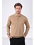 Camel Polo Yaka Superfine Erkek Triko Kazak 1