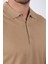 Camel Polo Yaka Superfine Erkek Triko Kazak 2