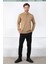 Camel Polo Yaka Superfine Erkek Triko Kazak 4