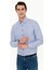 Erkek Lacivert Slim Fit Uzun Kollu Gömlek 50255975-VR033 1