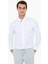 Erkek Lacivert Slim Fit Uzun Kollu Gömlek 50250338-VR033 3