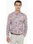 Erkek Vizon Slim Fit Uzun Kollu Gömlek 50250957-VR052 1