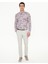 Erkek Vizon Slim Fit Uzun Kollu Gömlek 50250957-VR052 5