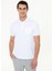 Erkek Beyaz Regular Fit Polo Yaka Basic Tişört 50252470-VR013 1