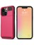 Apple Iphone 13 Pro Için Çizilmez Kart Tutuculu Tpu + Pc Telefon Kılıfı - Pembe (Yurt Dışından) 1