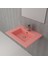 Mılano Etajerli Lavabo 60 Cm - Mat Somon 1