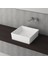 Vessel Kare Lavabo 38x38 Cm - Mat Beyaz 1