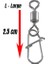 Power Roll Snap #l 17.8 kg Çekerli Klips 1