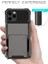 Apple iPhone 13 Pro Max Için Düşmeye Dayanıklı Kartlıklı Tpu + Pc Hibrit Kılıf - Mavi (Yurt Dışından) 3