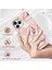 Apple iPhone 11 Pro Için Parmak Izi Önleyici Mermer Tasarım Galvanik Imd Iml Yumuşak Tpu Telefon Kılıfı - Pembe (Yurt Dışından) 2