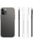 Apple iPhone 12 Pro Max Için Darbeye Dayanıklı Kaymaz Tpu Telefon Kılıfı - Şeffaf (Yurt Dışından) 5