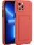 Apple iPhone 13 Pro Max Için Kart Yuvalı Esnek Tpu Koruyucu Telefon Kılıfı - Mercan (Yurt Dışından) 1