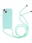Apple iPhone 13 Mini Için Ayarlanabilir Kayışlı Esnek Tpu Koruyucu Telefon Kılıfı - Açık Mavi (Yurt Dışından) 1