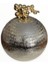 Üzümlü Gümüş Dekoratif Top 14 cm 1