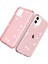 Apple iPhone 11 6.1 Inç Uyumlu Tpu + Pc Simli Telefon Kılıfı - Şeffaf Pembe (Yurt Dışından) 2