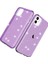 Apple iPhone 11 6.1 Inç Uyumlu Tpu + Pc Simli Telefon Kılıfı - Şeffaf Mor (Yurt Dışından) 2