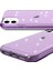 Apple iPhone 11 6.1 Inç Uyumlu Tpu + Pc Simli Telefon Kılıfı - Şeffaf Mor (Yurt Dışından) 3