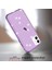 Apple iPhone 11 6.1 Inç Uyumlu Tpu + Pc Simli Telefon Kılıfı - Şeffaf Mor (Yurt Dışından) 4
