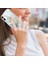 Apple iPhone 12 Için Galvanik Iml Imd Mermer Desenli Standlı Esnek Tpu Telefon Kılıfı - Yeşil (Yurt Dışından) 4