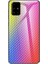 Galaxy A51 Için Karbon Fiber Doku Temperli Cam + Pc + Tpu Muhafaza - Renkli Elyaf (Yurt Dışından) 2