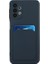 Kart Yuvası Yumuşak Tpu Telefon Kılıfı Galaxy A72 4g / 5g - Koyu Mavi (Yurt Dışından) 2