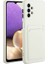 Kart Yuvası Yumuşak Tpu Telefon Kılıfı Galaxy A72 4g / 5g - Beyaz (Yurt Dışından) 1