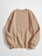 Kadın Vizon Oversize Coffee Baskılı Sweatshirt 2