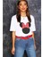 Unıque Kadın Beyaz Minie Mouse T-Shirt 2