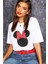 Unıque Kadın Beyaz Minie Mouse T-Shirt 3