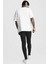 Erkek Beyaz Düz Oversize T-Shirt 3