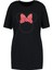 Unıque Kadın Siyah Minie Mouse T-Shirt 4