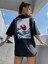 Kadın Japanese Sırt Baskılı T-Shirt 1
