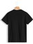 Erkek Siyah Oversize T-Shirt Chill Baskılı 2