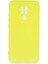 General Mobile Gm 20 Kılıf Nano Içi Kadife Silikon - Sarı 1