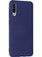 Samsung Galaxy A30S Kılıf Lansman Içi Kadife Lüx Tasarım Silikon Kapak - Lacivert 3