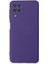 Samsung Galaxy M32 Kılıf Nano Içi Kadife Silikon - Mor 1