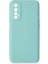Realme 7 Kılıf Nano Içi Kadife Silikon - Turkuaz 1