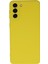 Samsung Galaxy S21 Plus Kılıf Nano Içi Kadife Silikon - Sarı 1