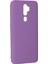Oppo A5 2020 Kılıf Nano Içi Kadife Silikon - Mor 3