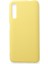 Huawei P Smart Pro / Y9S Kılıf Nano Içi Kadife Silikon - Sarı 1