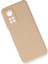 Xiaomi Mi 10T Kılıf Nano Içi Kadife Silikon - Bej 3