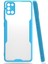 Samsung Galaxy A31 Kılıf Platin Silikon - Mavi 1