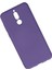 Huawei Mate 10 Lite Kılıf Nano Içi Kadife Silikon - Mor 2