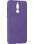 Huawei Mate 10 Lite Kılıf Nano Içi Kadife Silikon - Mor 3
