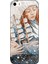 Apple Iphone 5 5s Kılıf Baskılı Kız Gemi Desenli Zipax A++ Silikon - 8581 1