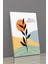 Gift Pack Soyut Çiçekler Modern Minimal Kanvas Tablosu 3'lü Canvas Tablo Seti 3