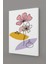 Tropikal Soyut Çiçekler Modern Minimal Kanvas Tablosu 3'lü Canvas Tablo Seti 2