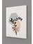 Tropikal Soyut Çiçekler Modern Minimal Kanvas Tablosu 3'lü Canvas Tablo Seti 2