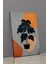 Gift Pack Tropikal Soyut Çiçekler Modern Minimal Kanvas Tablosu 3'lü Canvas Tablo Seti 2